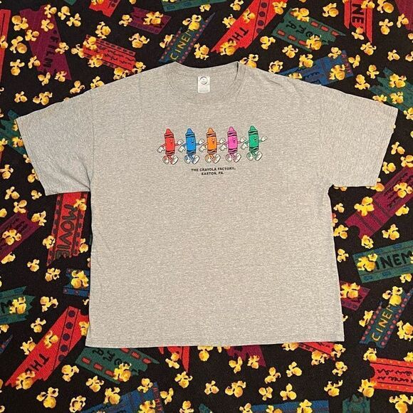 The Crayola Factory Easton PA Official Merchandise Graphic Tee Shirt / Size 2XL - Picture 1 of 4